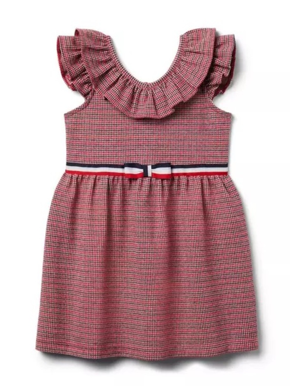 Janie and Jack Houndstooth Jacquard Dress size 2T
